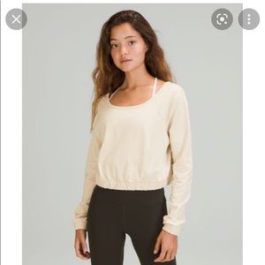 Lululemon Square Neck Cropped Pullover